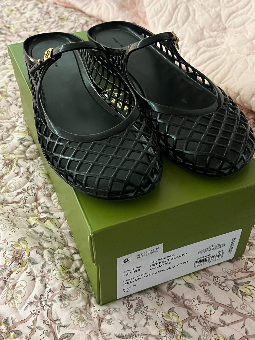 TORY BURCH MELLOW MARY JANE JELLY